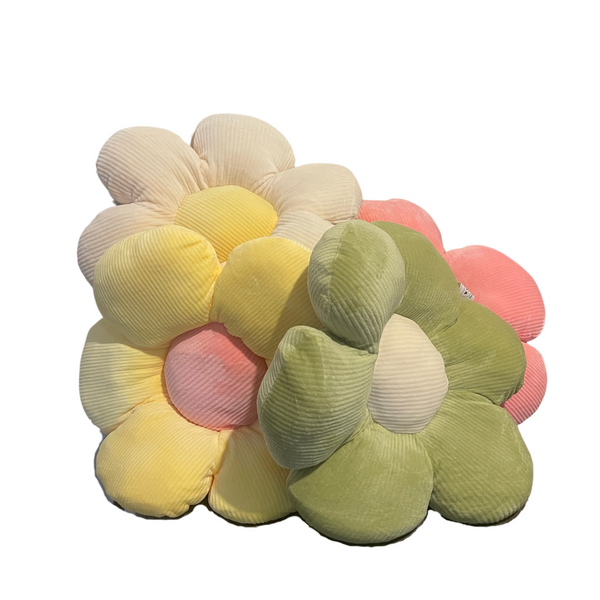 Soft Plush Flower Pillow