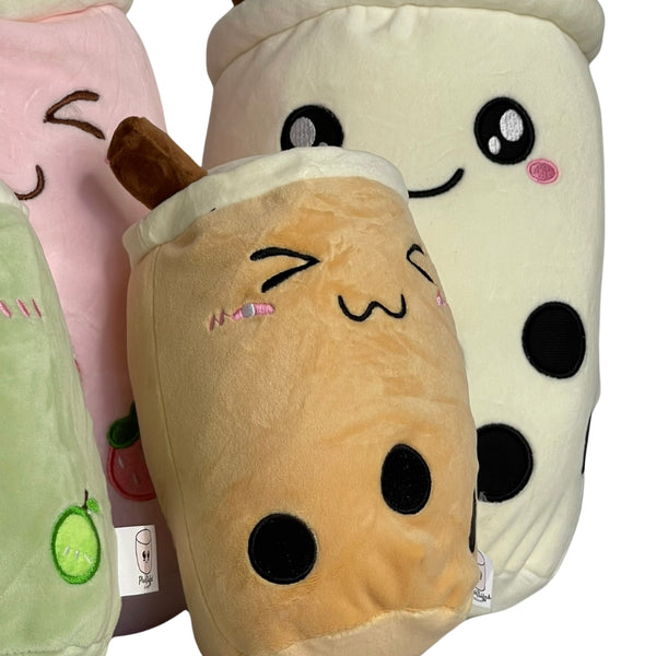 Boba Tea Squishmallow Brown