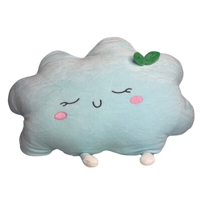 Soft Pillow Blue Cloud Front